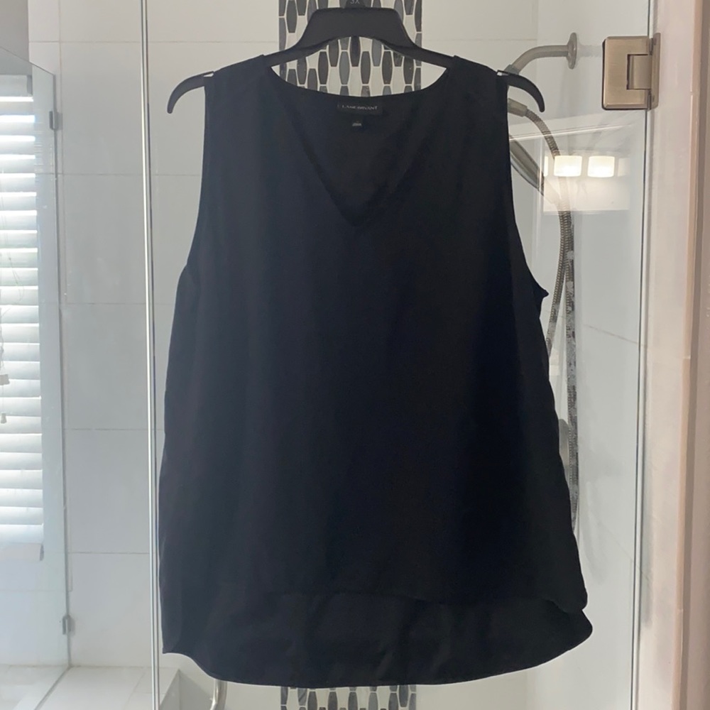 Lane Bryant Black Tank Top